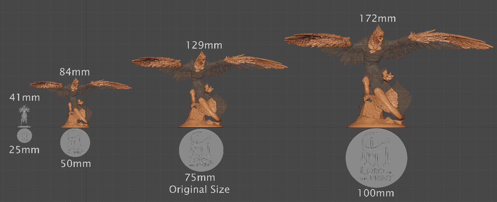 Rukh Male | Aussie 3D Printed Miniatures and Terrain