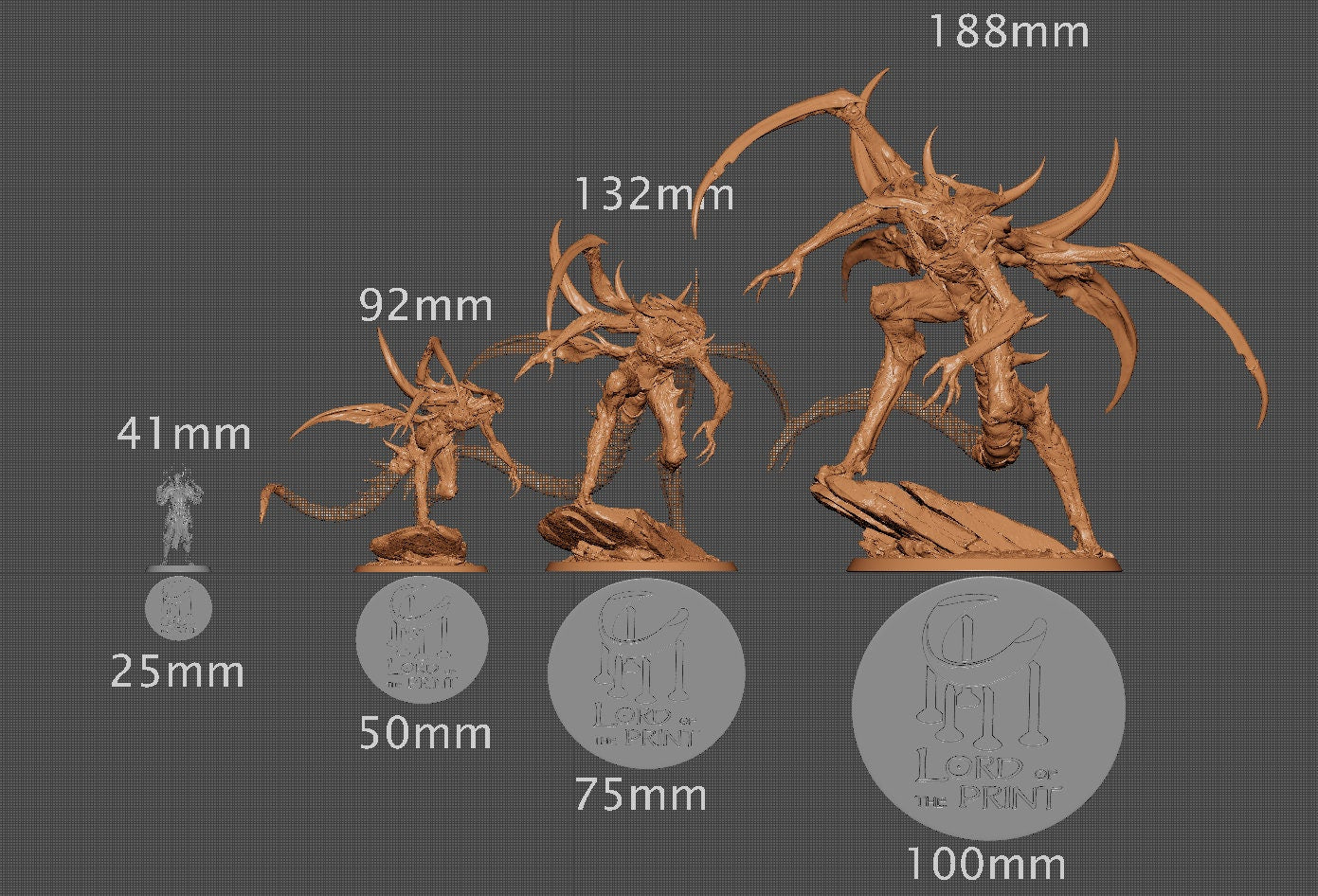 Tormentor Matriarch, | Aussie 3D Printed Miniatures and Terrain