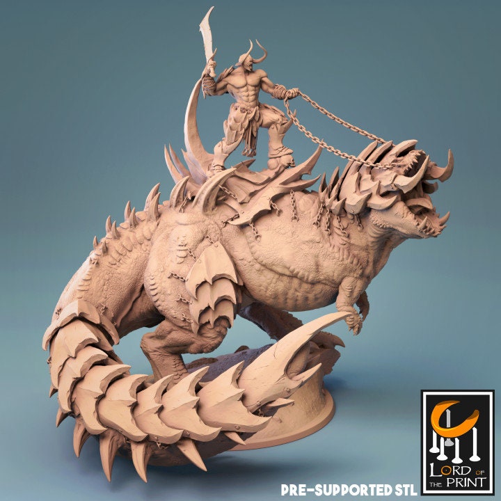 Dregnamoth, Titan of War | Aussie 3D Printed Miniatures and Terrain