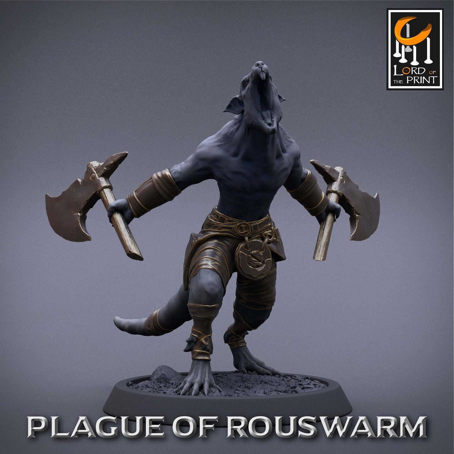 Rouswarm Barbarian | Aussie 3D Printed Miniatures and Terrain