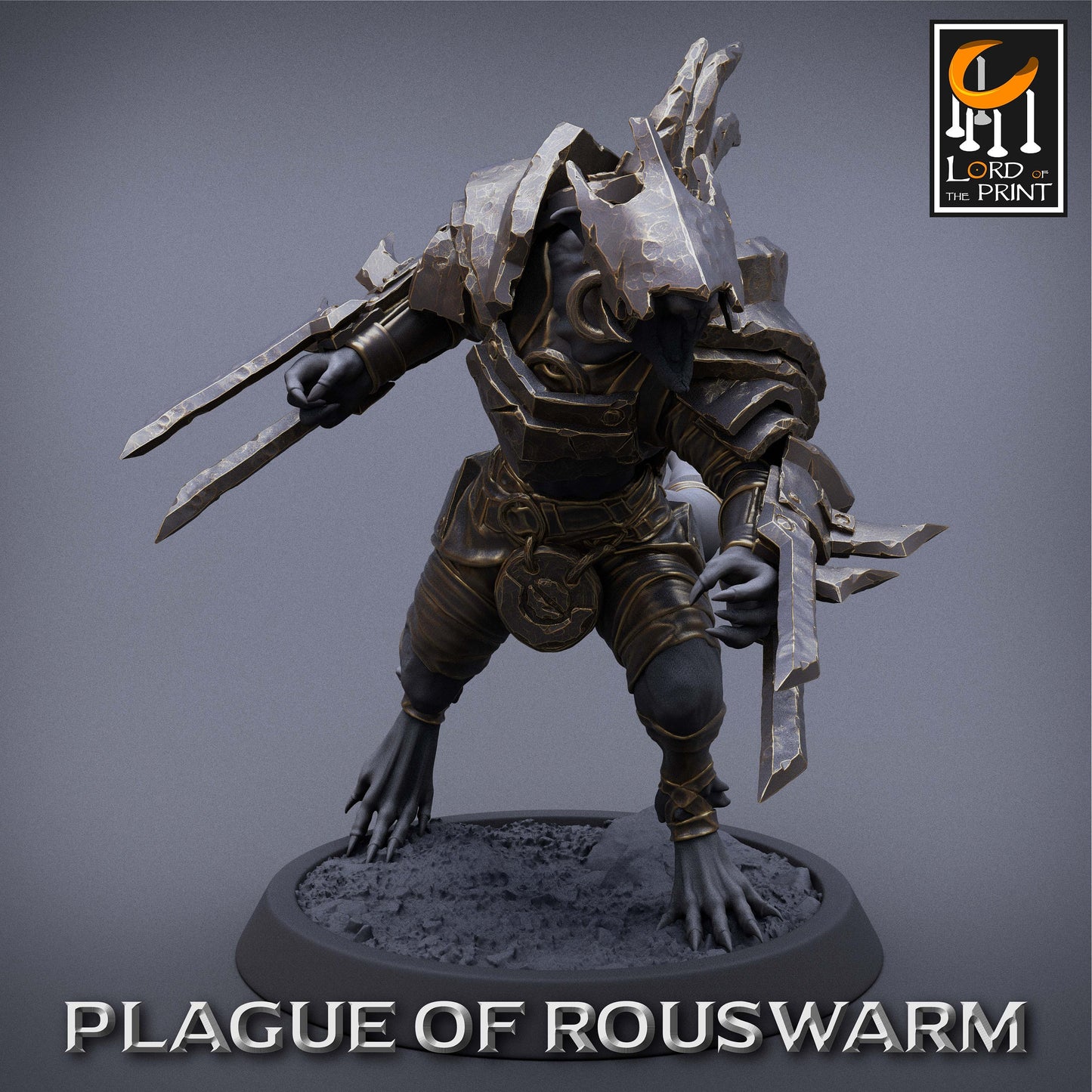 Rouswarm Berserker | Aussie 3D Printed Miniatures and Terrain