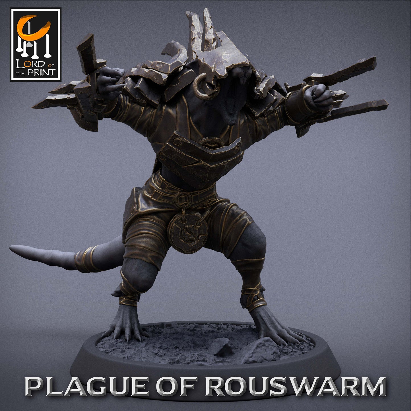 Rouswarm Berserker | Aussie 3D Printed Miniatures and Terrain