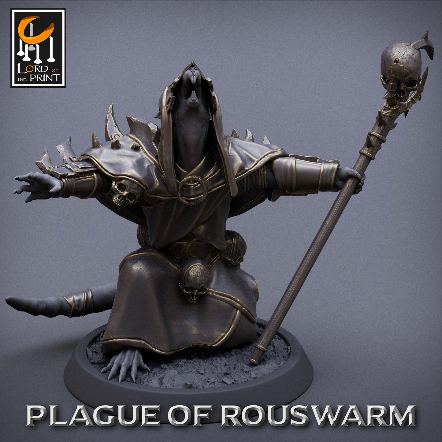 Rouswarm Priest | Aussie 3D Printed Miniatures and Terrain