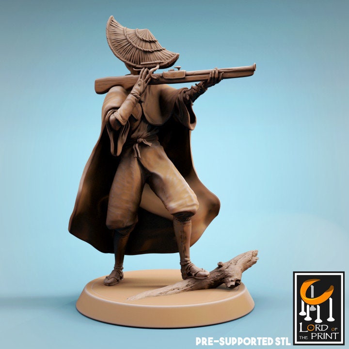 Arquebusiers, Forest Gods, Samurai | Aussie 3D Printed Miniatures and Terrain