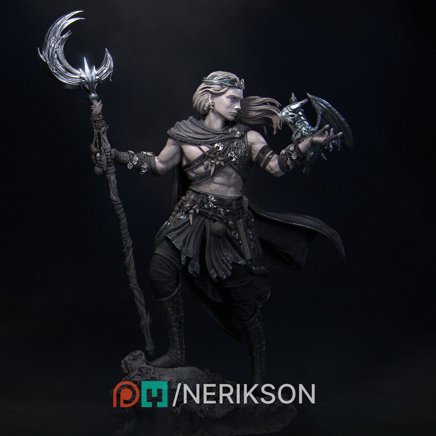 Orion the Druid | Aussie 3D Printed Miniatures and Terrain