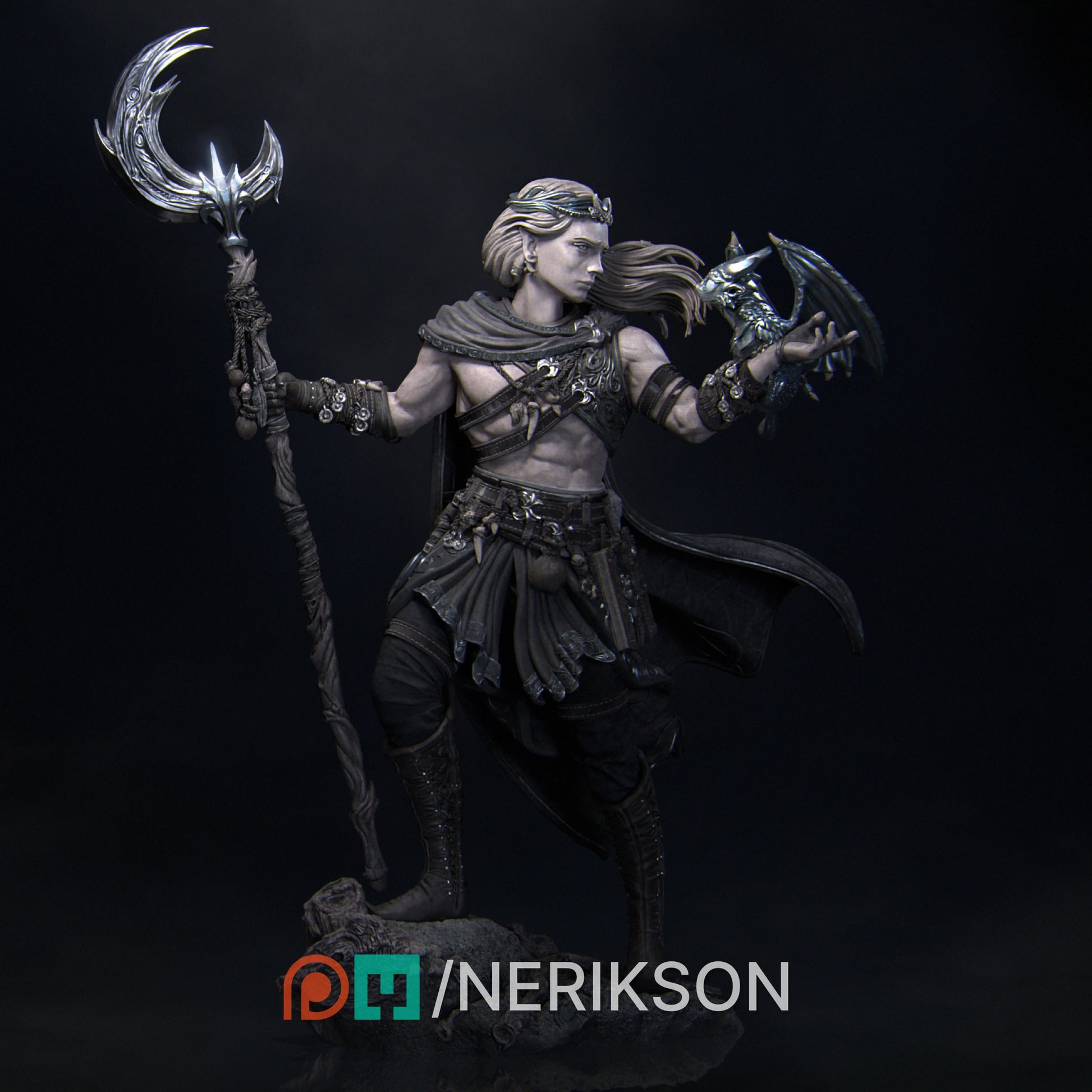 Orion the Druid | Aussie 3D Printed Miniatures and Terrain