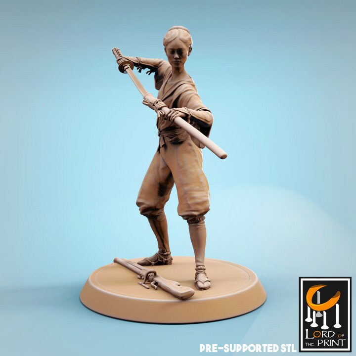 Arquebusiers, Forest Gods, Samurai | Aussie 3D Printed Miniatures and Terrain
