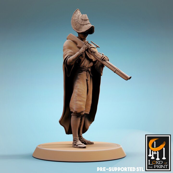 Arquebusiers, Forest Gods, Samurai | Aussie 3D Printed Miniatures and Terrain