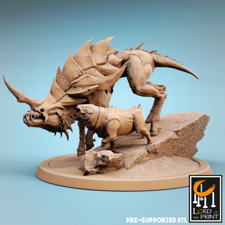 Infernum Dogs | Aussie 3D Printed Miniatures and Terrain