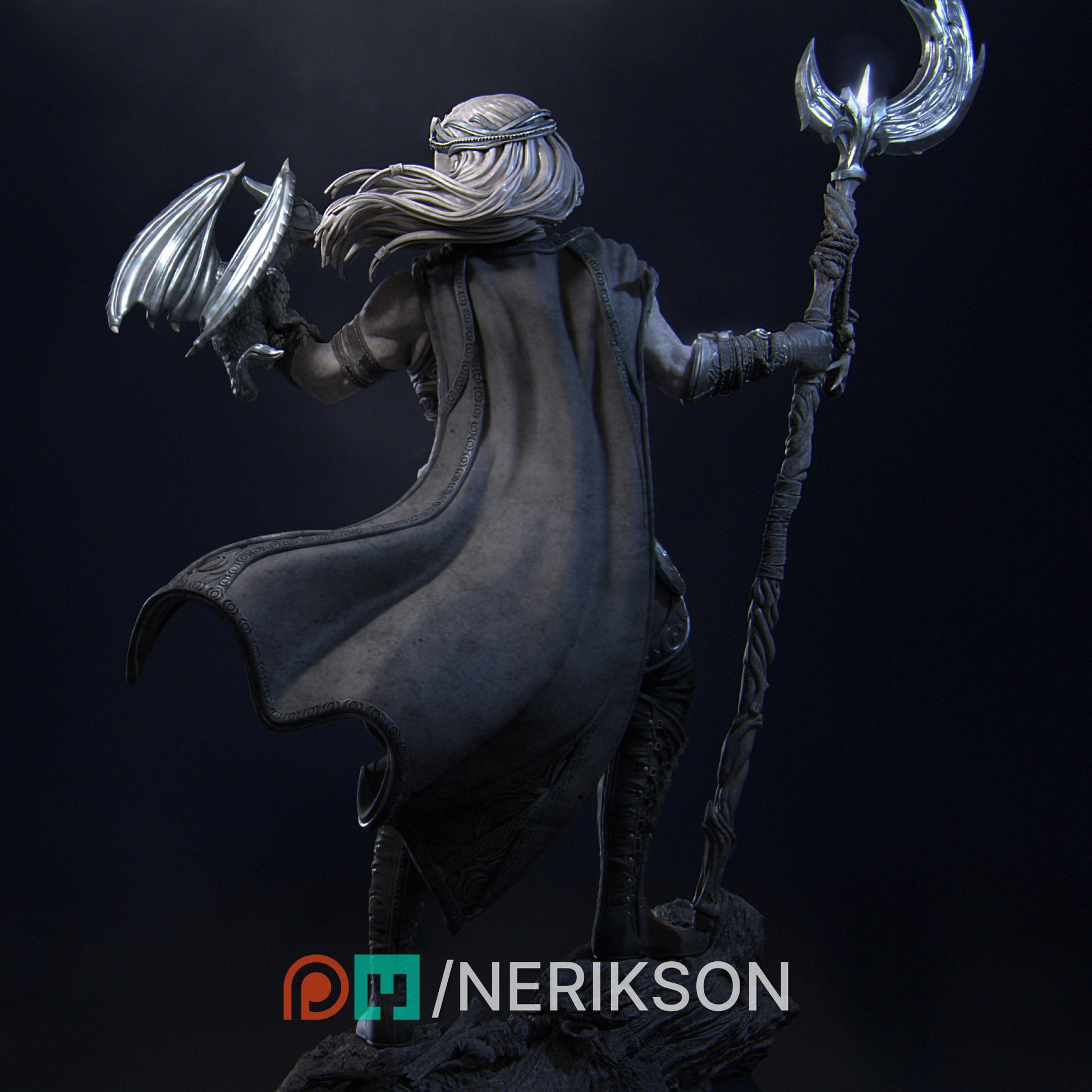 Orion the Druid | Aussie 3D Printed Miniatures and Terrain