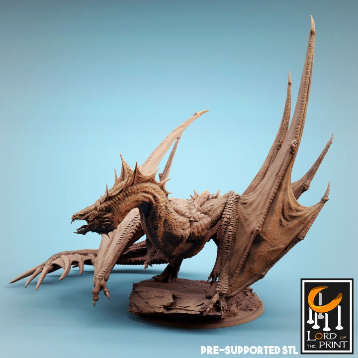 Vouivre Matriarch | Aussie 3D Printed Miniatures and Terrain