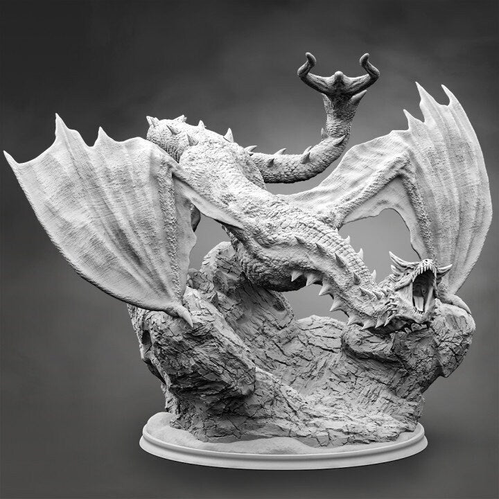 Infernal Wyvern | Aussie 3D Printed Miniatures and Terrain