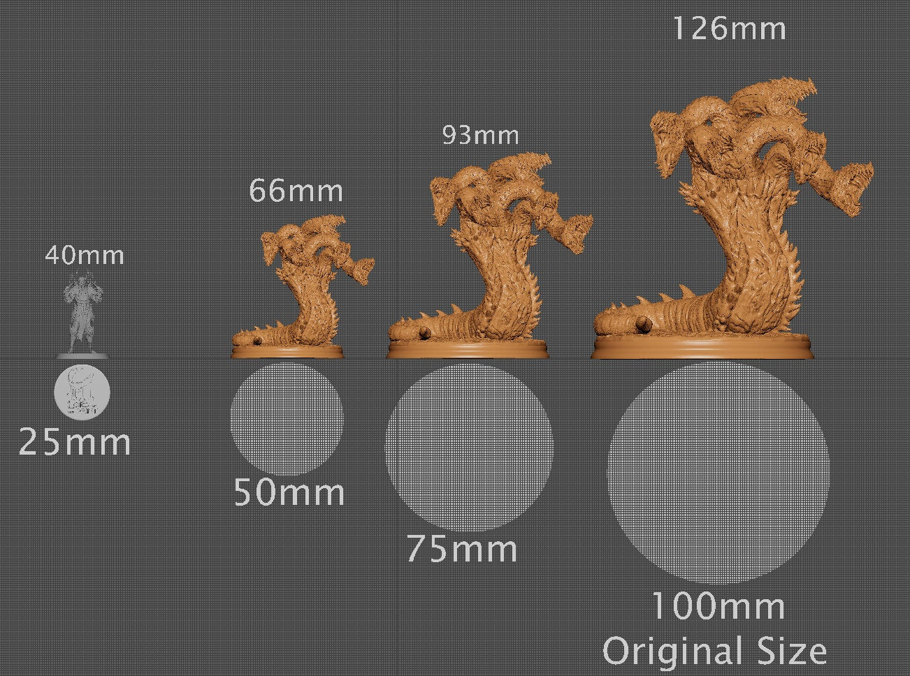 Krakax the Hunger | Aussie 3D Printed Miniatures and Terrain