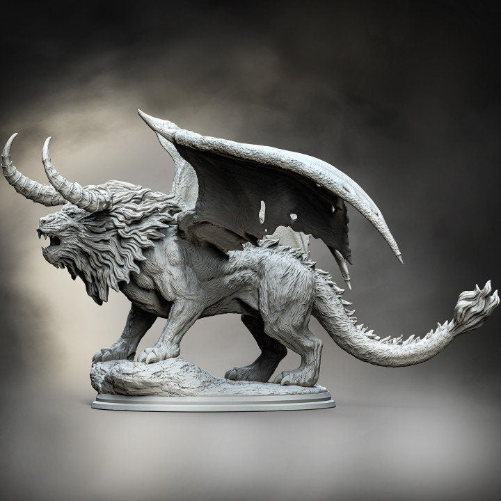 Manticore | Aussie 3D Printed Miniatures and Terrain
