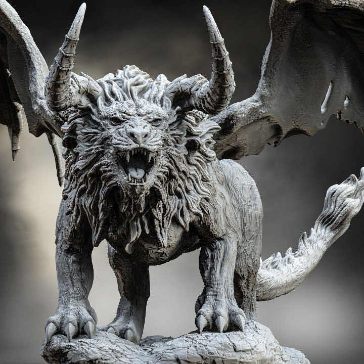 Manticore | Aussie 3D Printed Miniatures and Terrain