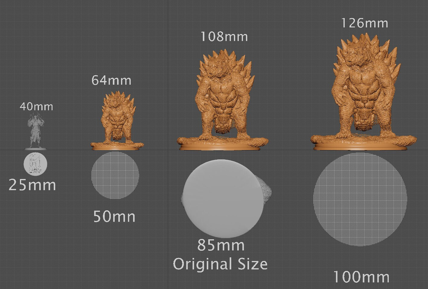 Turtle Dragon | Aussie 3D Printed Miniatures and Terrain