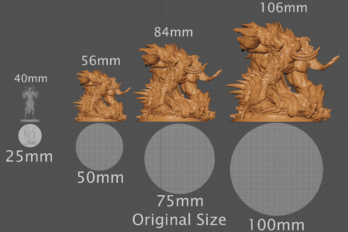 Frost Behemoth | Aussie 3D Printed Miniatures and Terrain