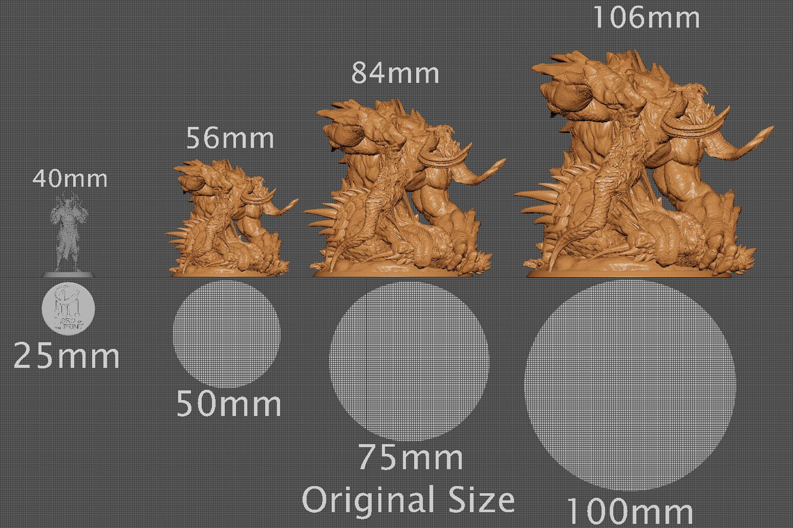 Frost Behemoth | Aussie 3D Printed Miniatures and Terrain