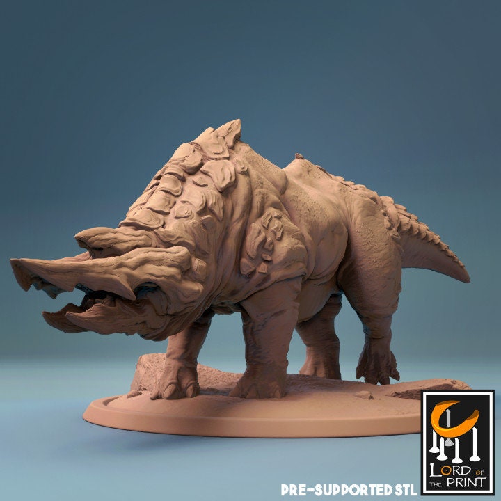 Helmeted Uron | Aussie 3D Printed Miniatures and Terrain