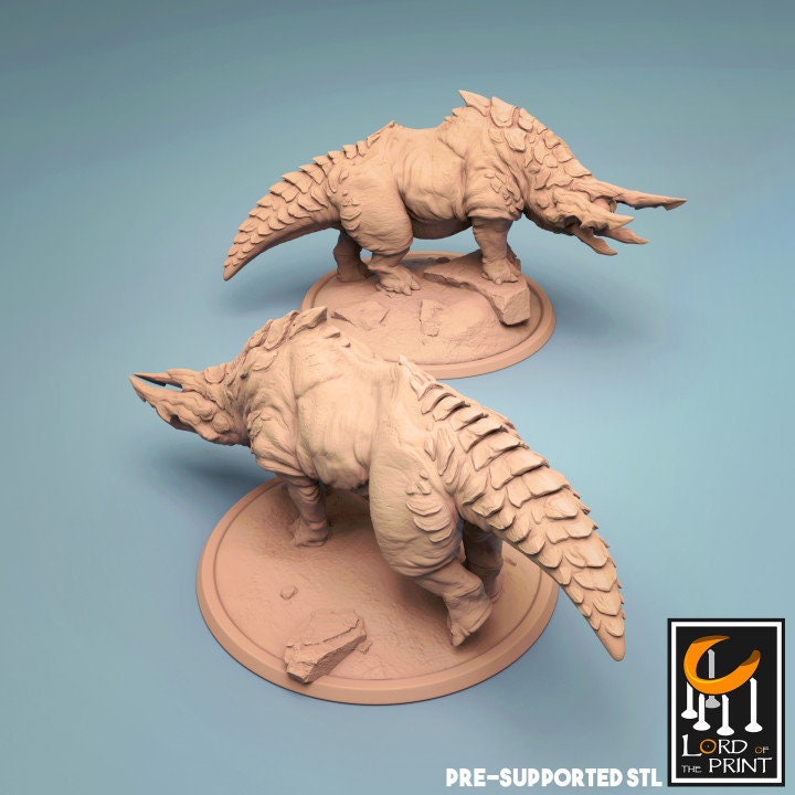 Helmeted Uron | Aussie 3D Printed Miniatures and Terrain