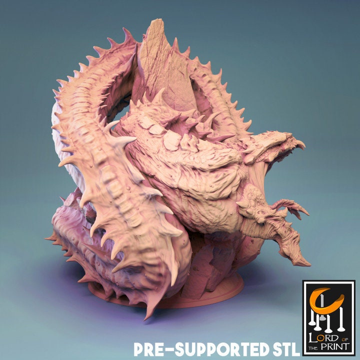 Jormungandr | Aussie 3D Printed Miniatures and Terrain