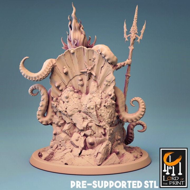 Sea Queen | Aussie 3D Printed Miniatures and Terrain