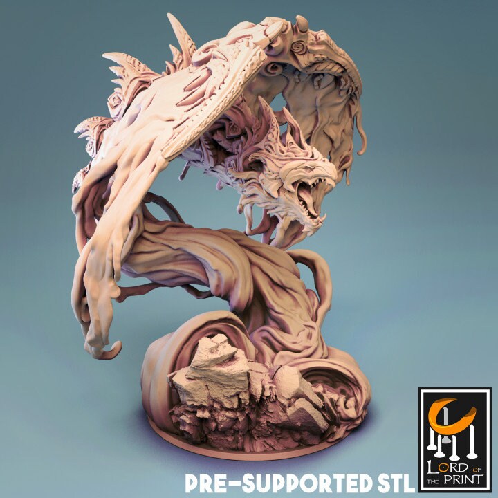 Water Elemental | Aussie 3D Printed Miniatures and Terrain