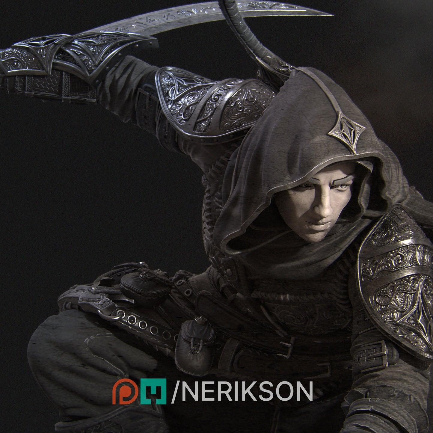Nasir, Assassin | Aussie 3D Printed Miniatures and Terrain
