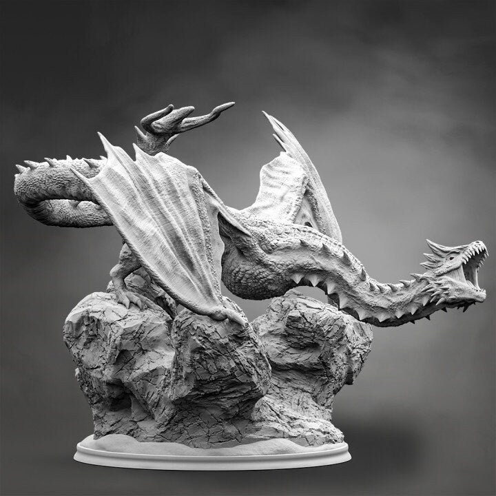 Infernal Wyvern | Aussie 3D Printed Miniatures and Terrain