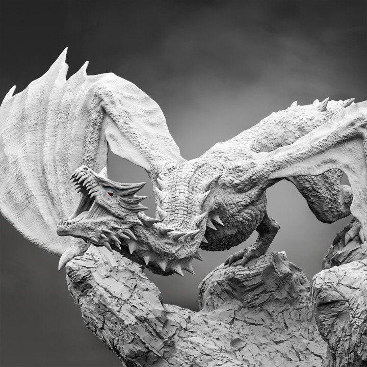 Infernal Wyvern | Aussie 3D Printed Miniatures and Terrain