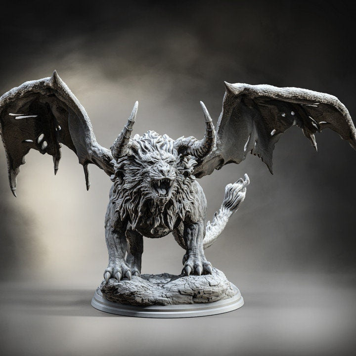 Manticore | Aussie 3D Printed Miniatures and Terrain