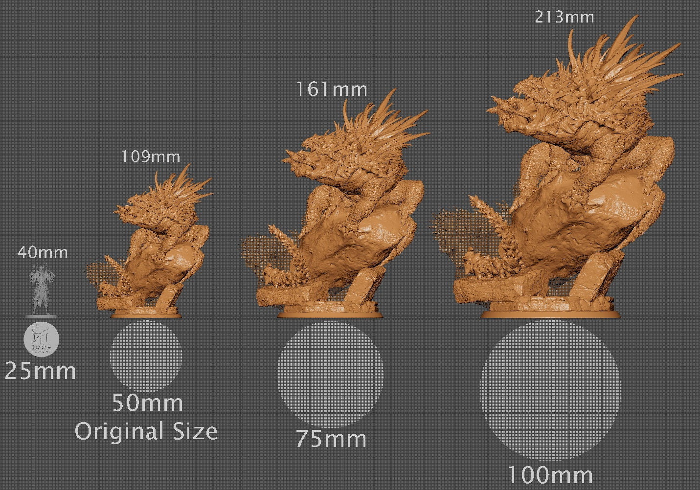 Basilisk | Aussie 3D Printed Miniatures and Terrain