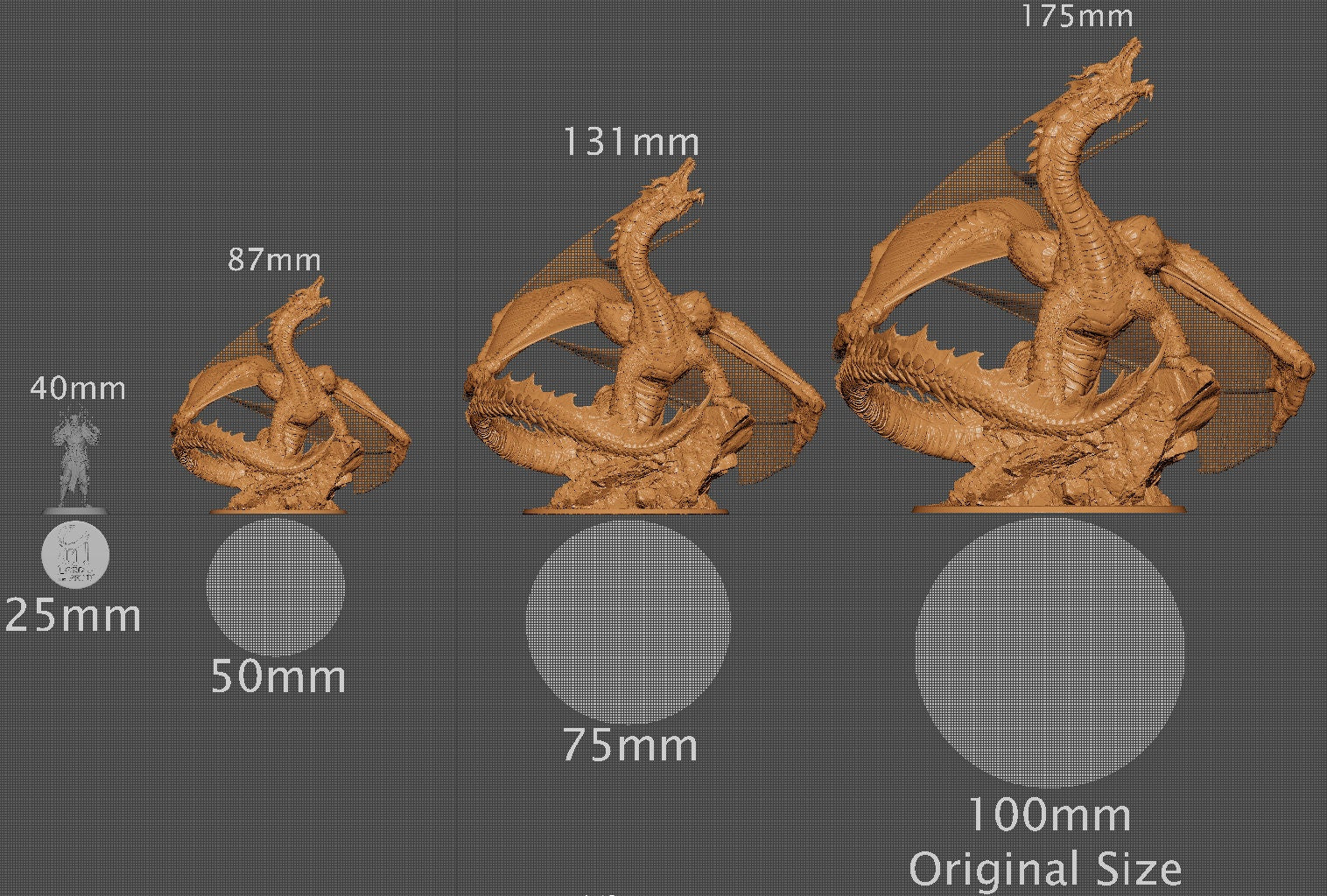 Adult Brine Dragon | Aussie 3D Printed Miniatures and Terrain