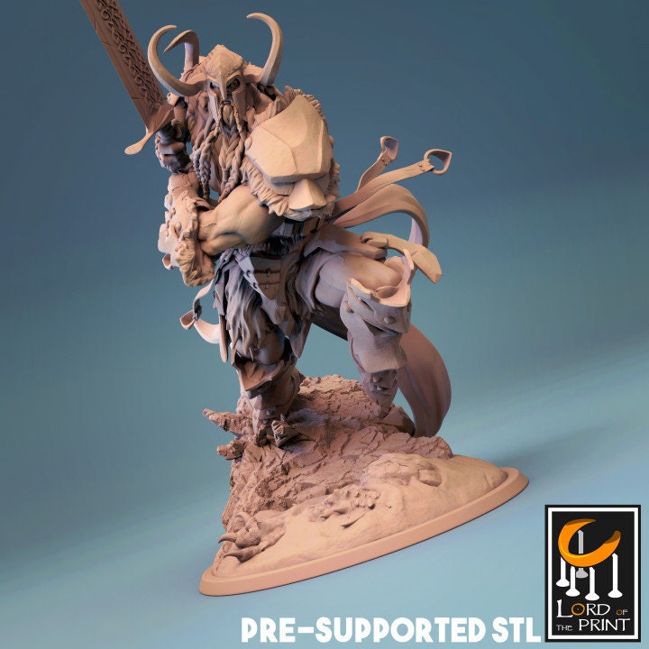 Giants, multiple pose and type options | Aussie 3D Printed Miniatures and Terrain