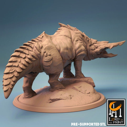 Helmeted Uron | Aussie 3D Printed Miniatures and Terrain