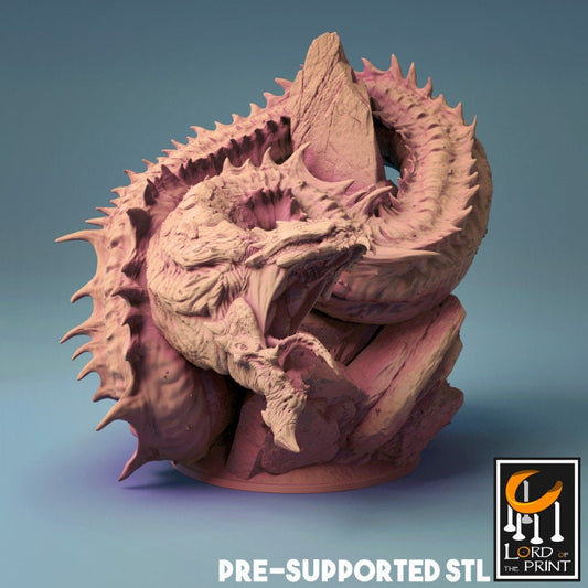 Jormungandr | Aussie 3D Printed Miniatures and Terrain