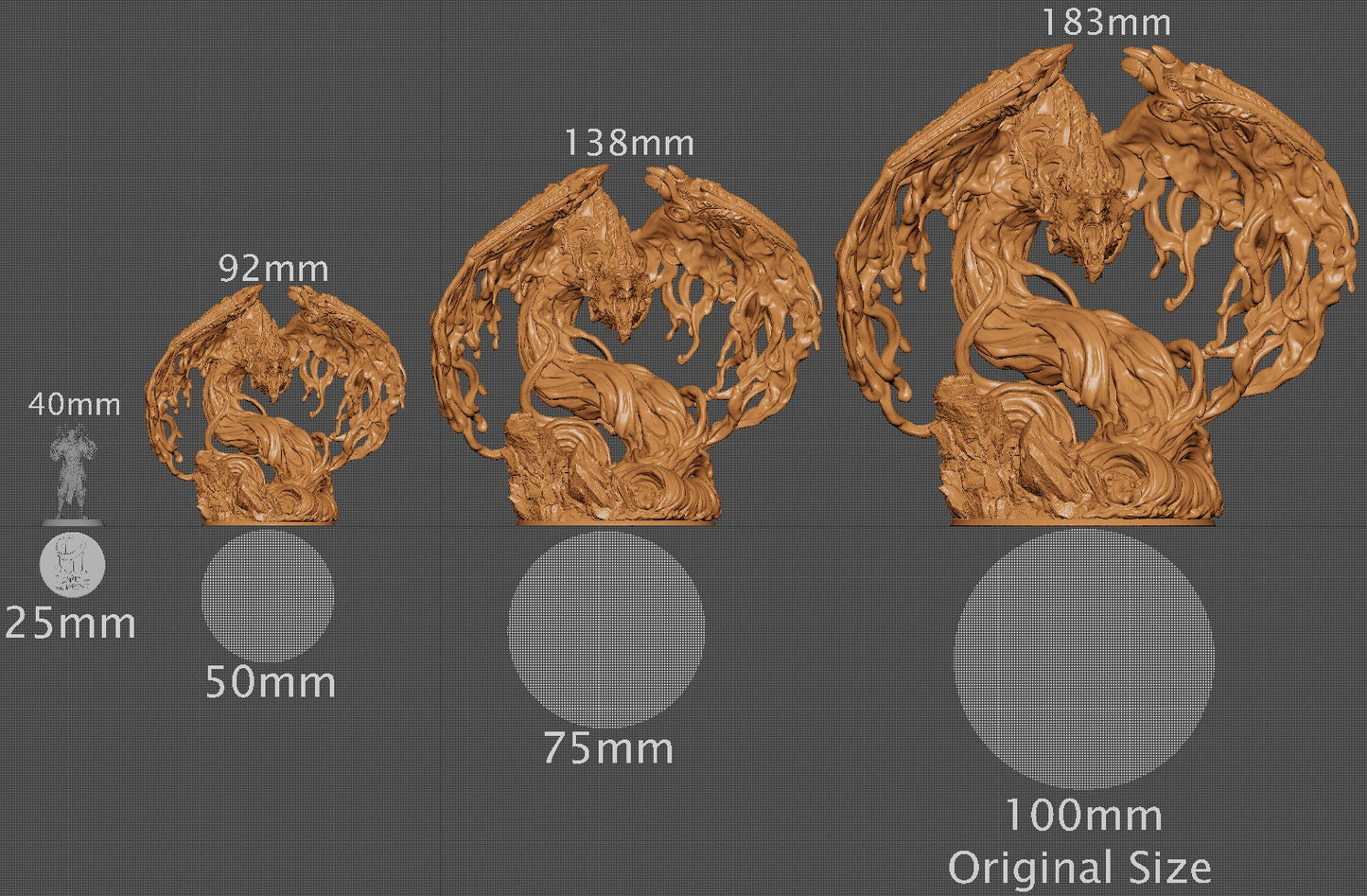 Water Elemental | Aussie 3D Printed Miniatures and Terrain