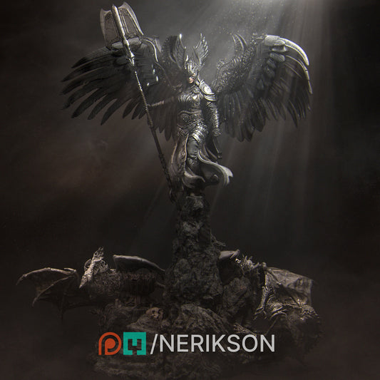 Revna Statue, Valkyrie | Aussie 3D Printed Miniatures and Terrain