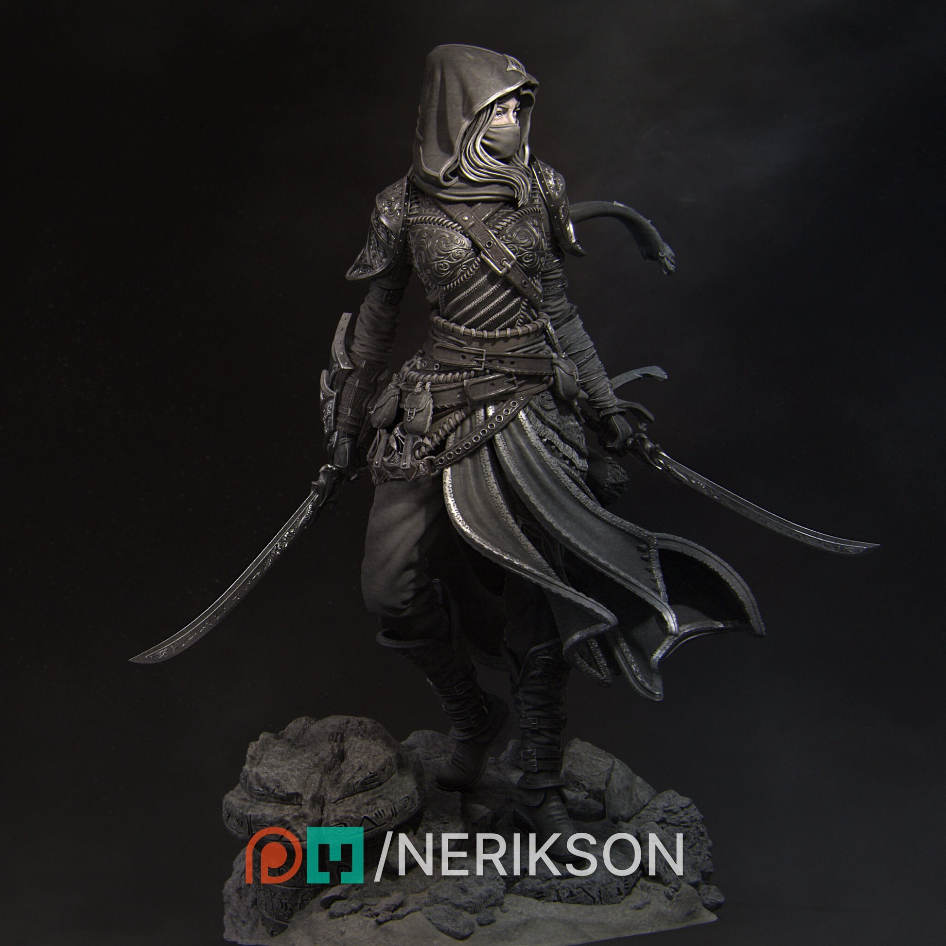 Artemesia, Assassin | Aussie 3D Printed Miniatures and Terrain