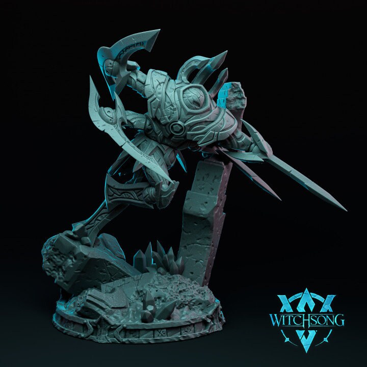 Warhorde Construct, Bust Option | Aussie 3D Printed Miniatures and Terrain