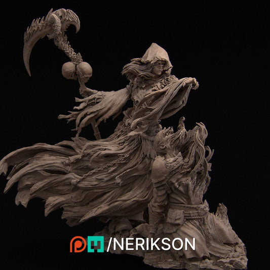 The Grim Reaper, Statue | Aussie 3D Printed Miniatures and Terrain