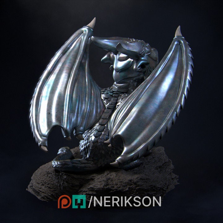 Kaida the Dragon, Certified good boy | Aussie 3D Printed Miniatures and Terrain