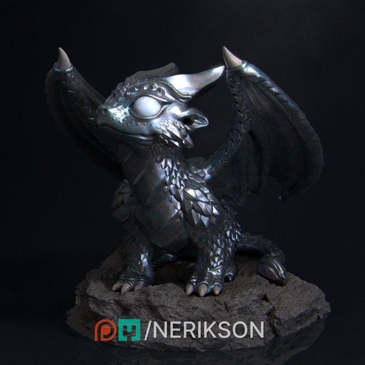 Kaida the Dragon, Certified good boy | Aussie 3D Printed Miniatures and Terrain