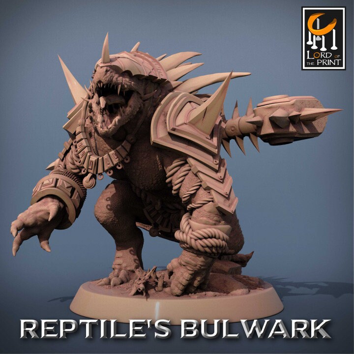 Lizardman Soldiers Pack 2 | Aussie 3D Printed Miniatures and Terrain