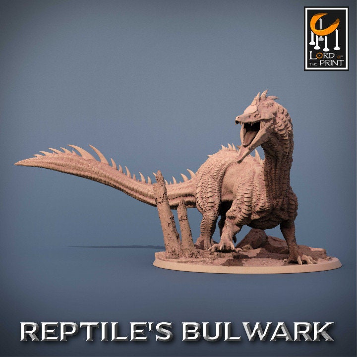 Riding Lizard | Aussie 3D Printed Miniatures and Terrain