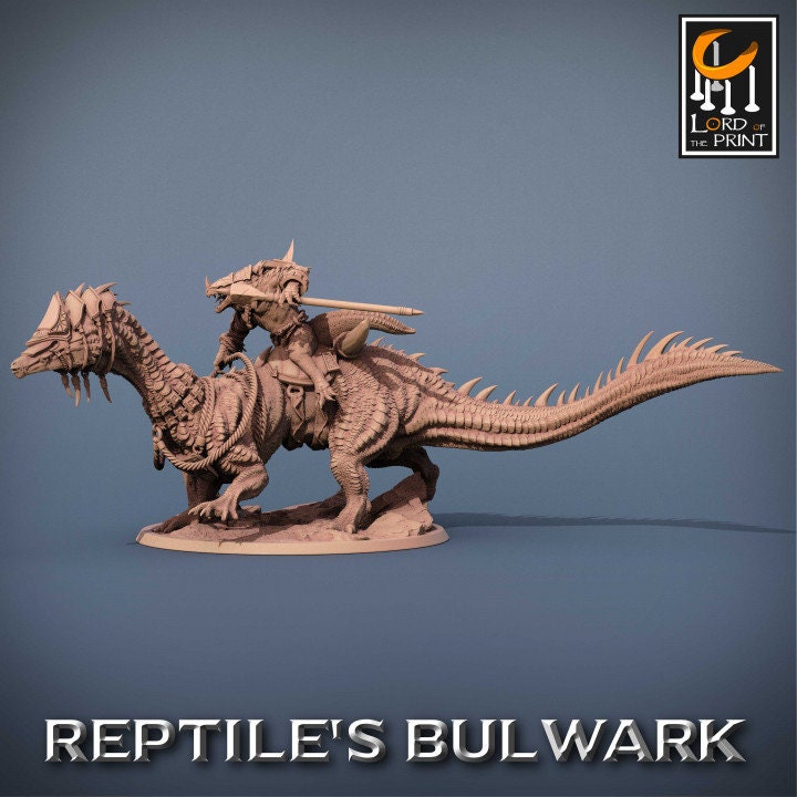 Lizard Riders | Aussie 3D Printed Miniatures and Terrain