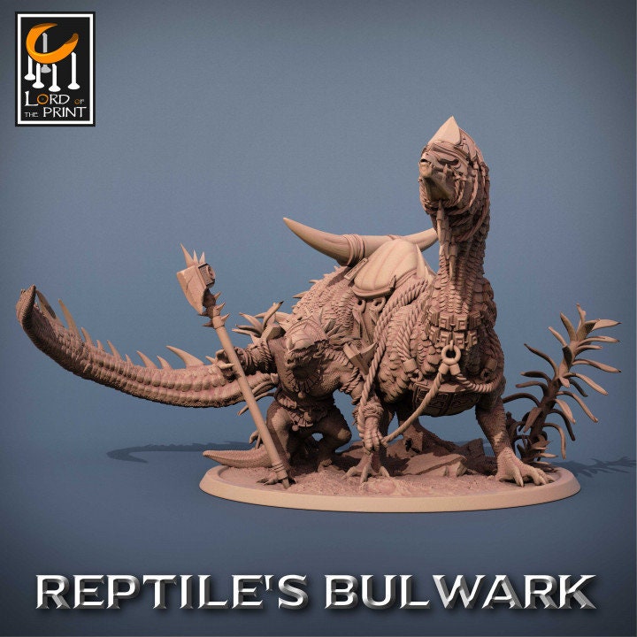 Lizard Riders | Aussie 3D Printed Miniatures and Terrain
