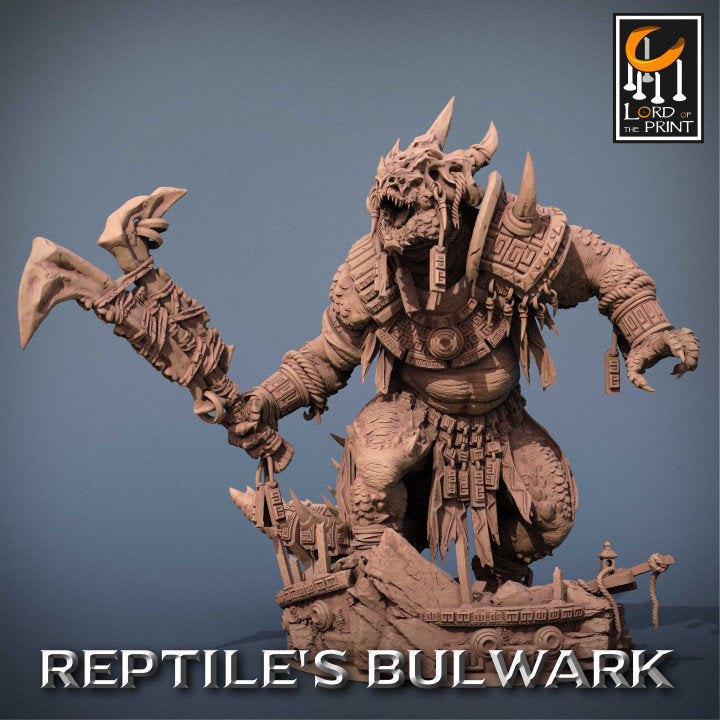 Lizardmen Generals | Aussie 3D Printed Miniatures and Terrain