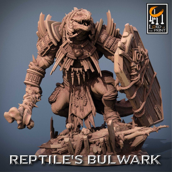 Lizardmen Generals | Aussie 3D Printed Miniatures and Terrain