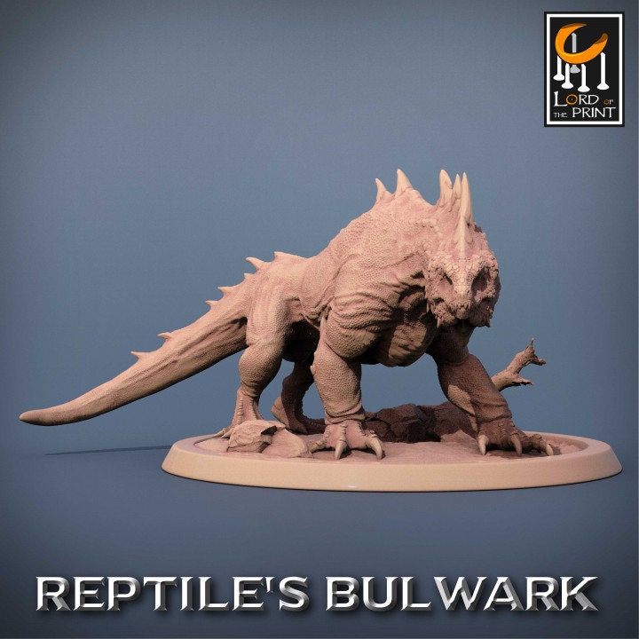 Crested Varan Pack | Aussie 3D Printed Miniatures and Terrain